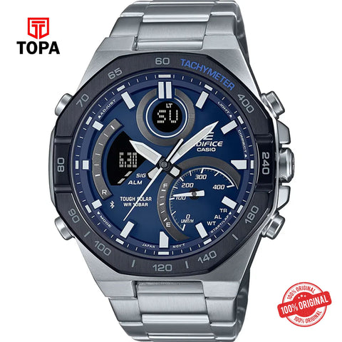 Topa Casio-Edifice-ECB-950DB-2A-Metal-Band-Men-Watch - Product Image 1