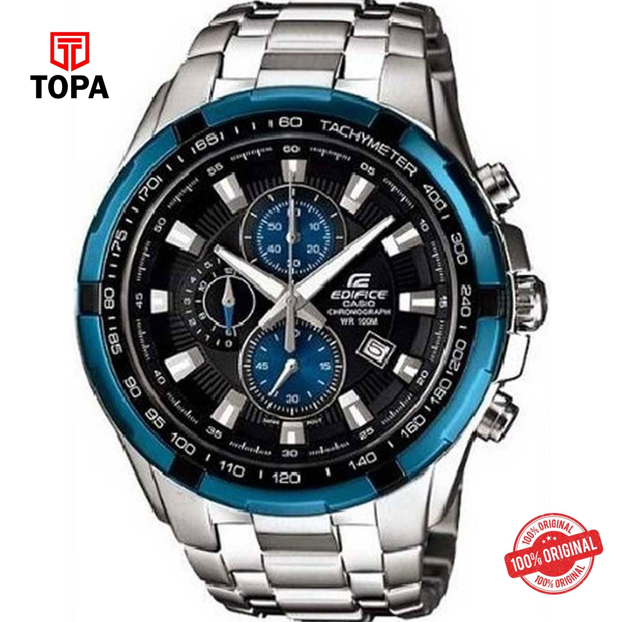 Topa Casio-Edifice-EF-539D-1A2VUDF-Metal-Band-Mens-Watch - Product Image 1