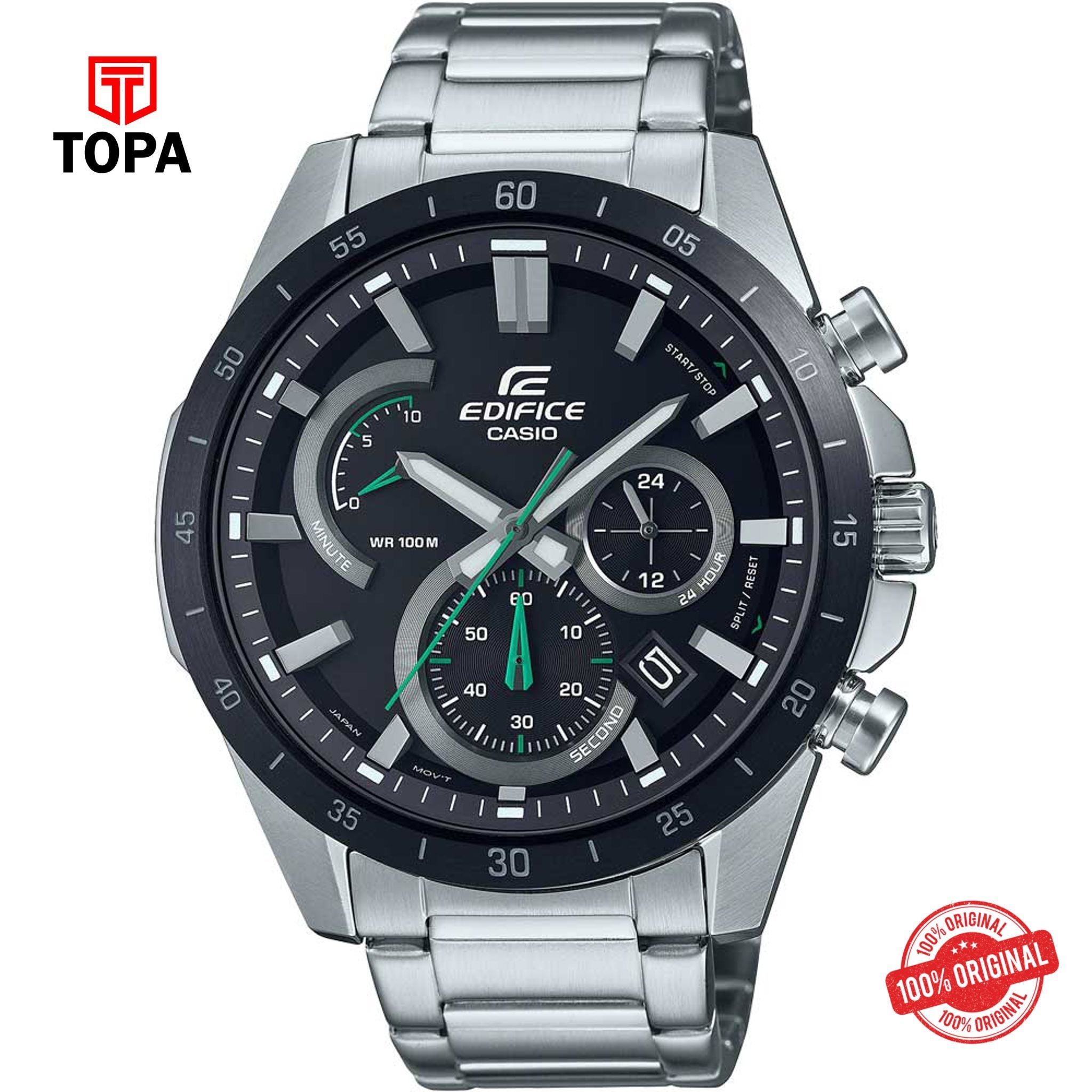 Topa Casio-Edifice-EFR-573DB-1A-Chronograph-Mens-Watch - Product Image 1