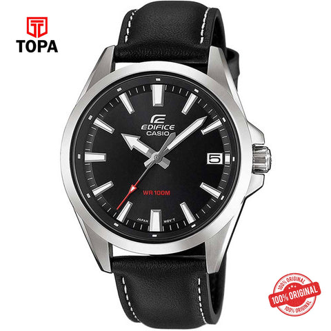 Topa Casio-Edifice-EFV-100L-1AV-Leather-Strap-Men-Watch - Product Image 1