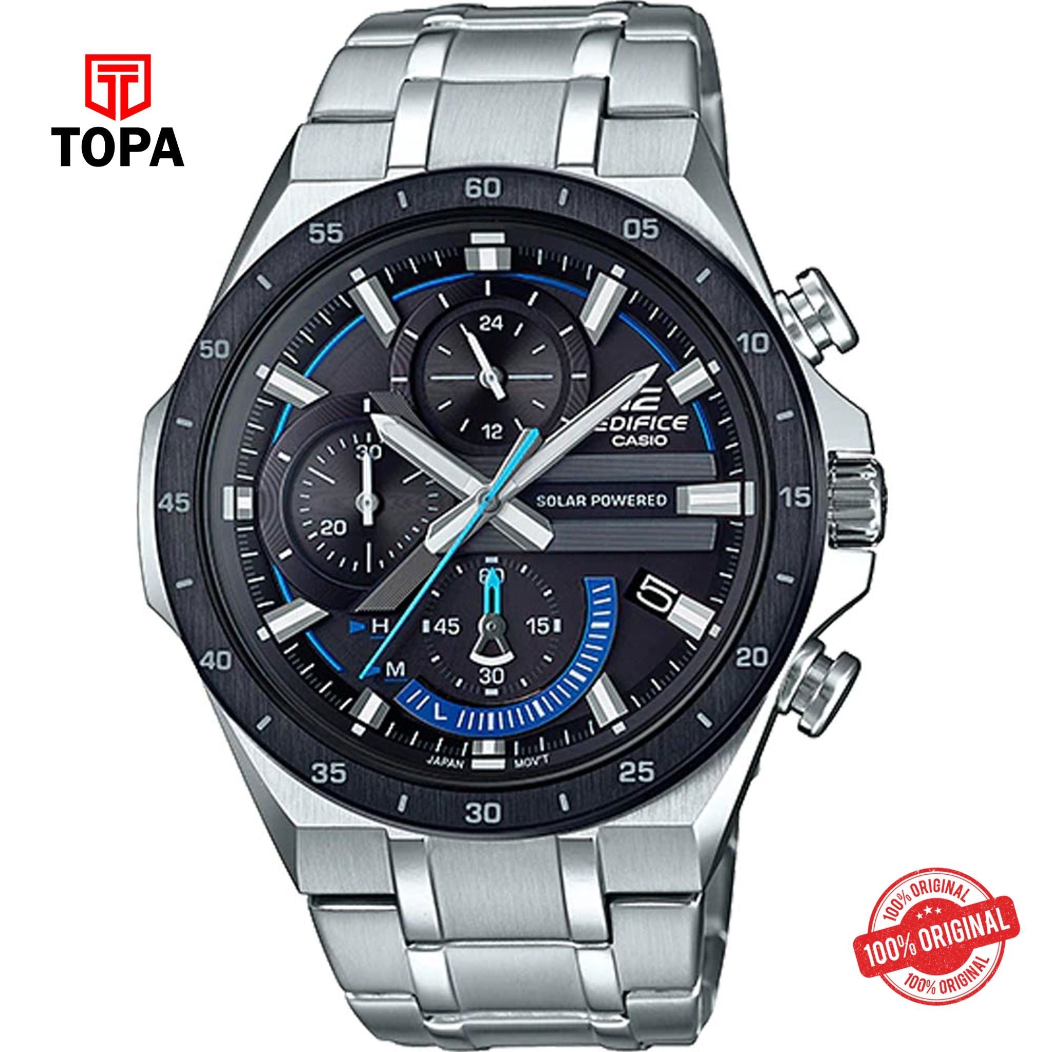Topa Casio-Edifice-EQS-920DB-1BVUDF-Chronograph-Men-Watch - Product Image 1