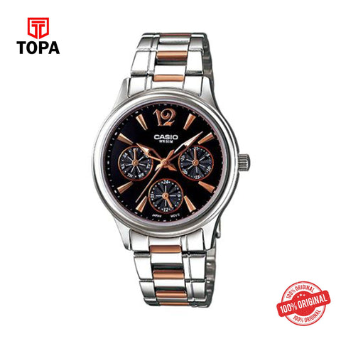 Casio LTP-2085RG-1AVDF Quartz Analog Women's Watch