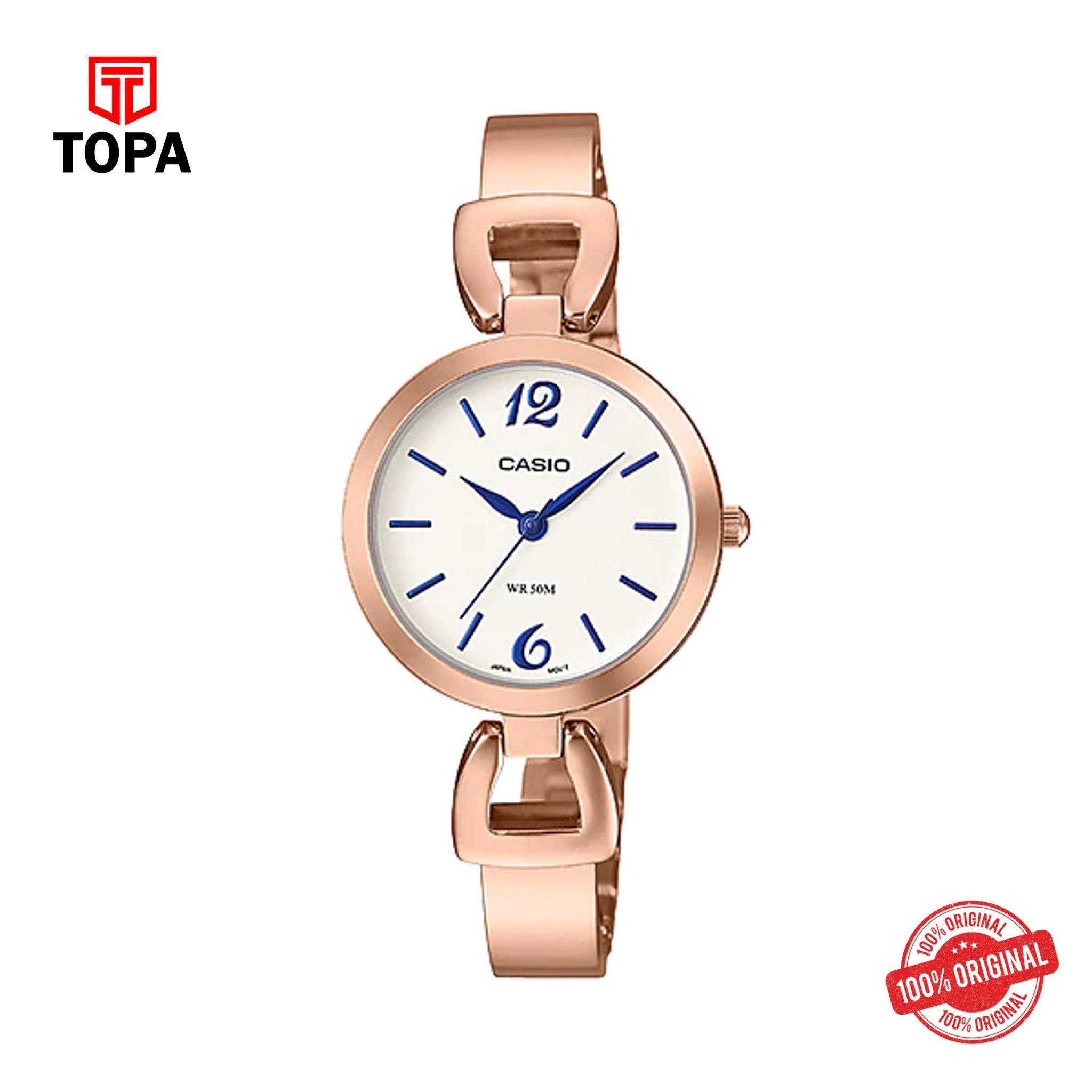 Casio LTP-E402PG-7AVDF Quartz Analog Women's Watch