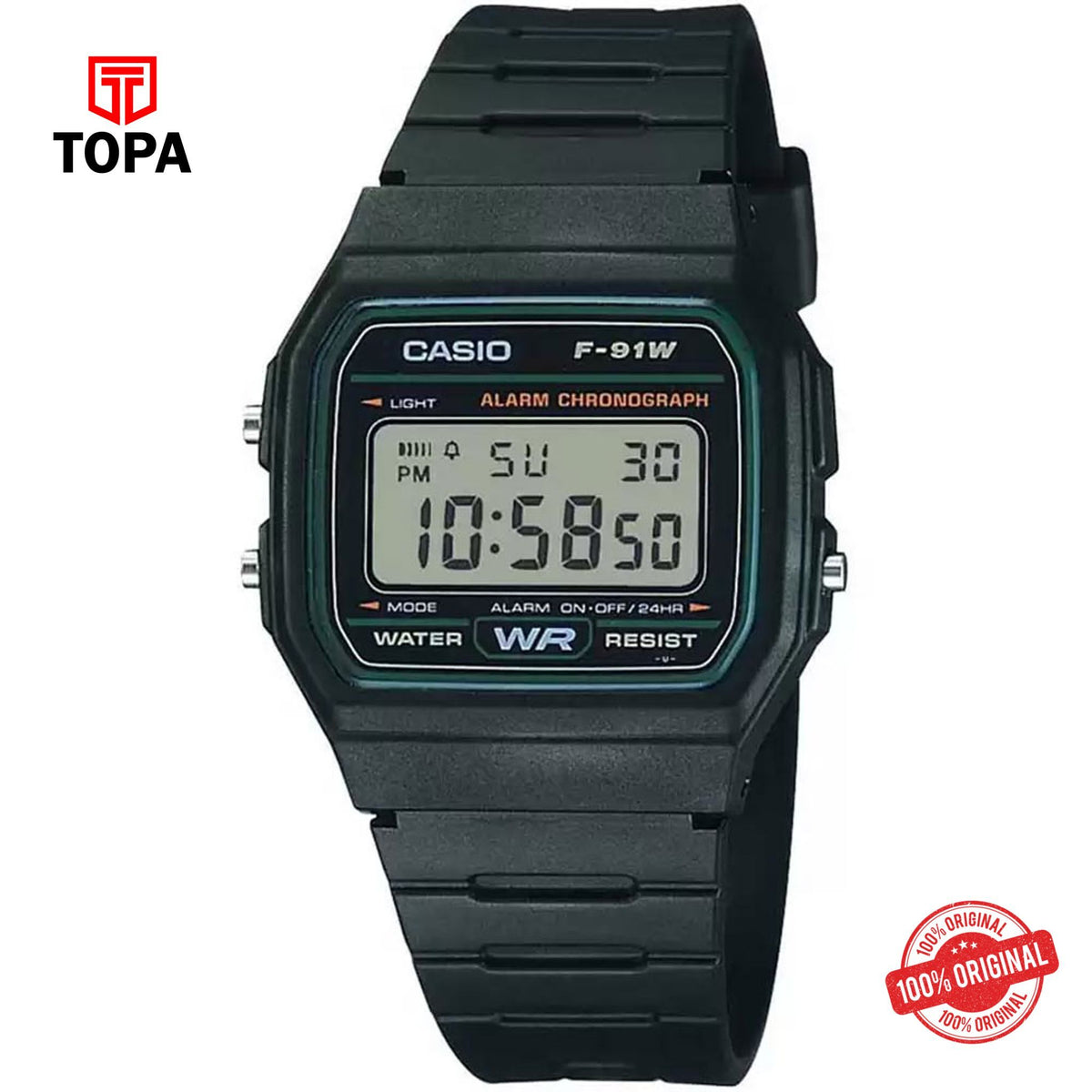 Casio F-91W-3DG Quartz Digital Unisex Watch