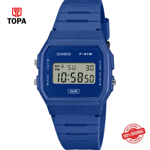 Casio F-91WB-2A1 Quartz Digital Men's Watch