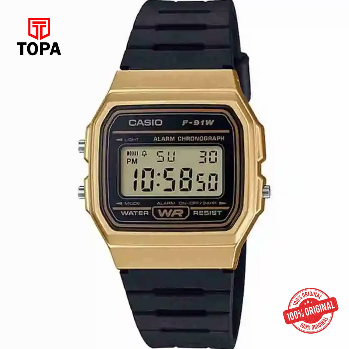 Casio F-91WM-9ADF Quartz Digital Unisex Watch