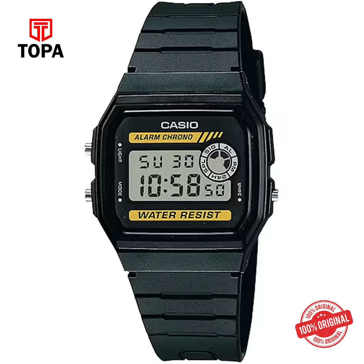 Casio F-94WA-9D Quartz Analog Unisex Watch