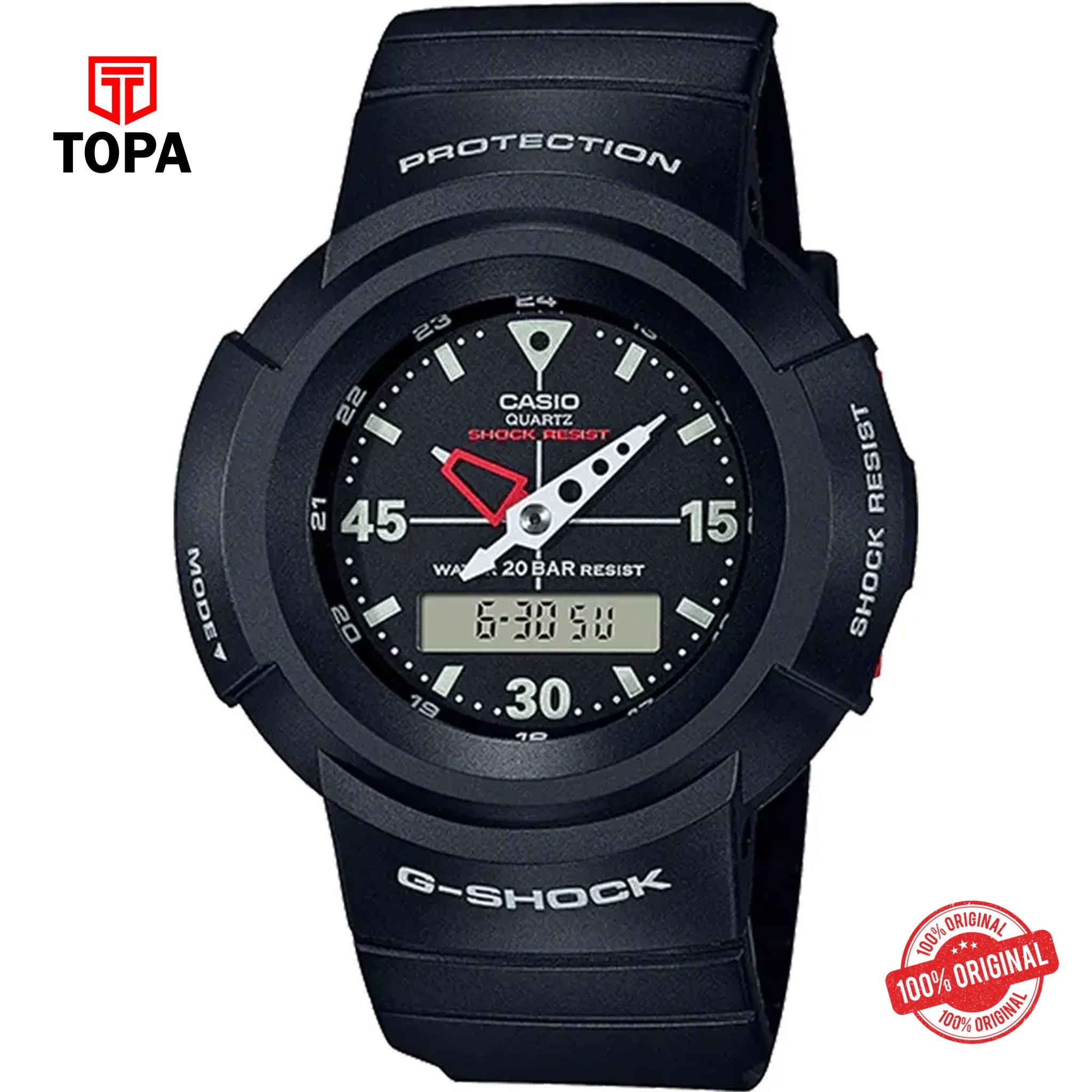 G-Shock AW-500E-1E Quartz Analog Men's Watch