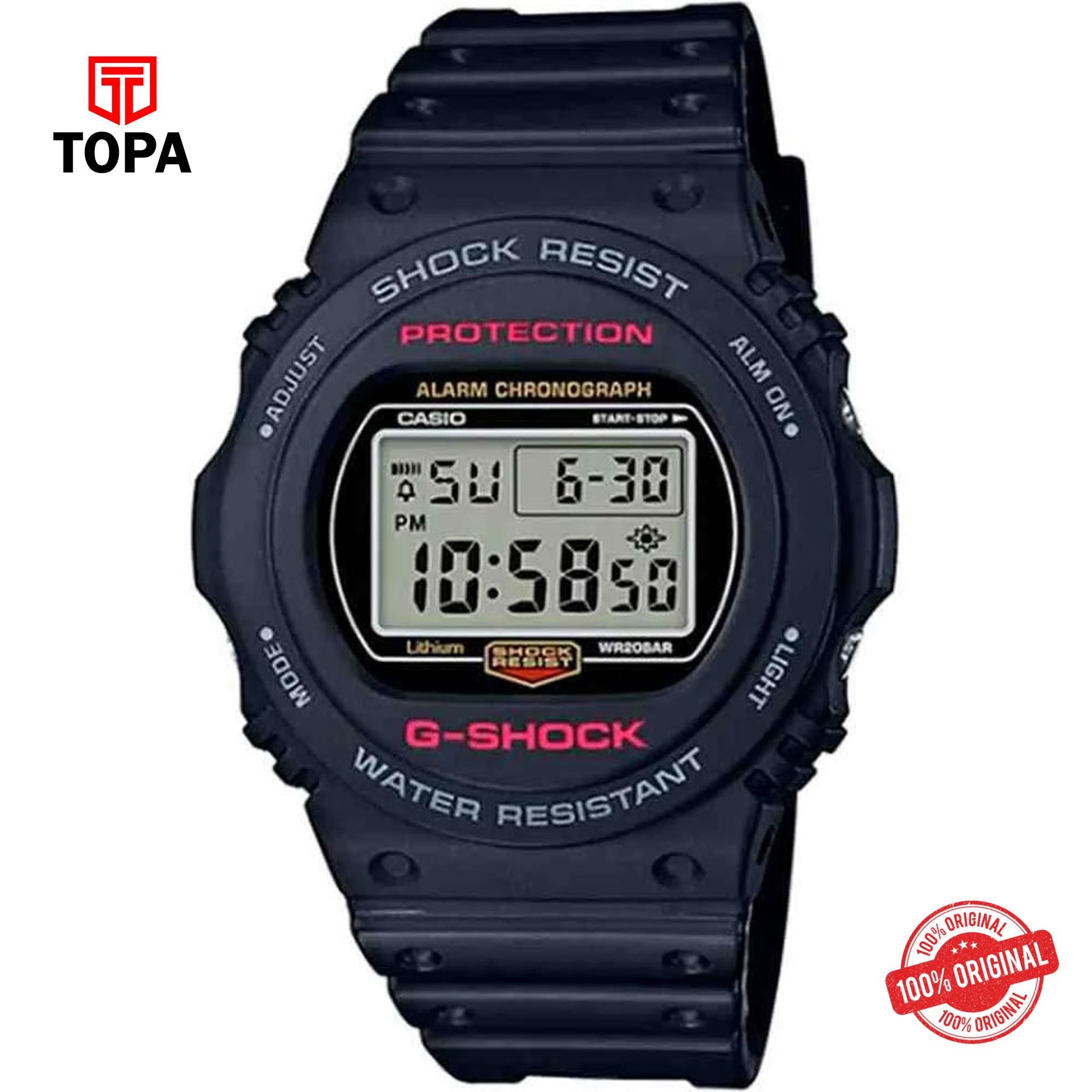G-Shock DW-5750E-1DR Quartz Analog Men's Watch