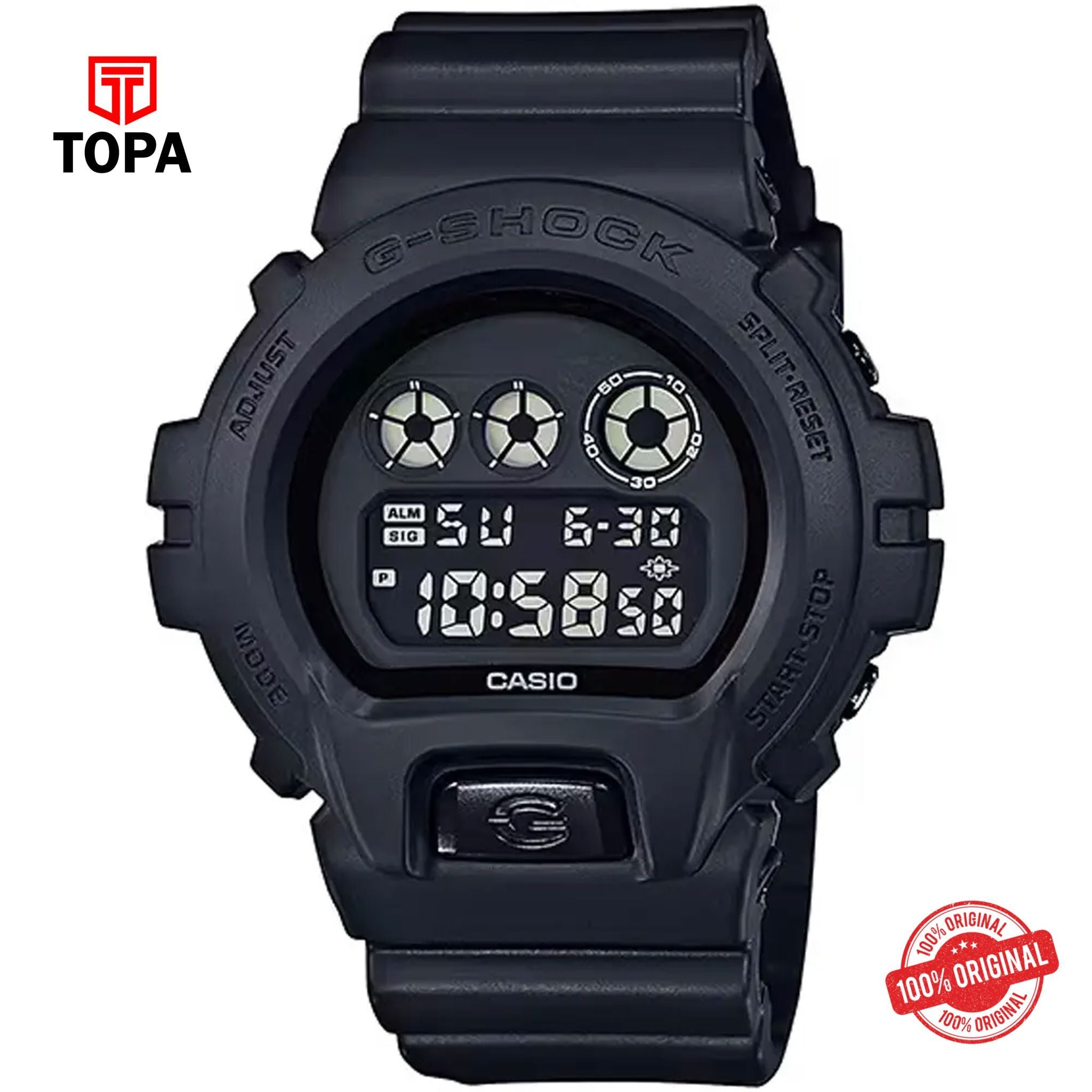 G-Shock DW-6900BB-1D Quartz Analog Men's Watch