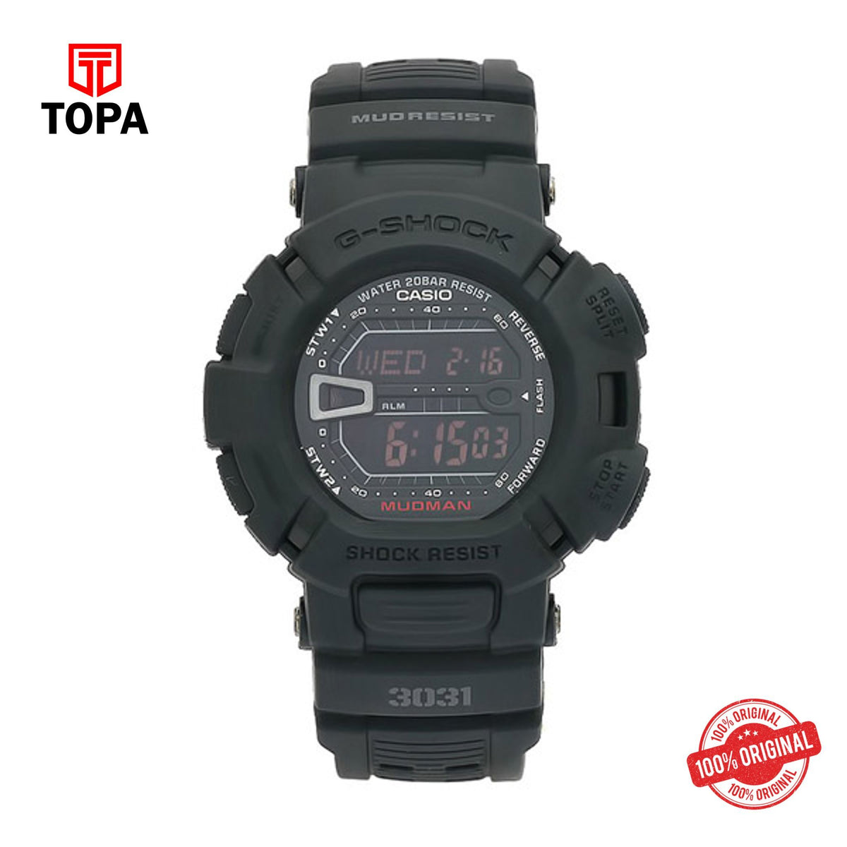 G-Shock G-9000MS-1DR Quartz Digital Men's Watch