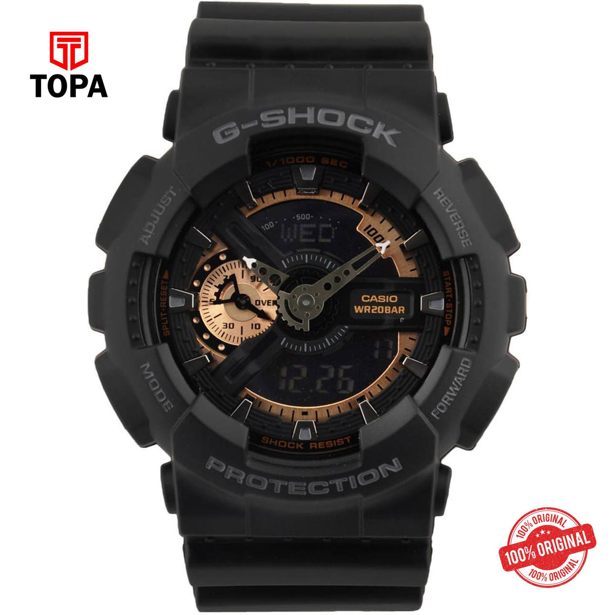 G-Shock GA-110RG-1A Quartz Analog Men's Watch