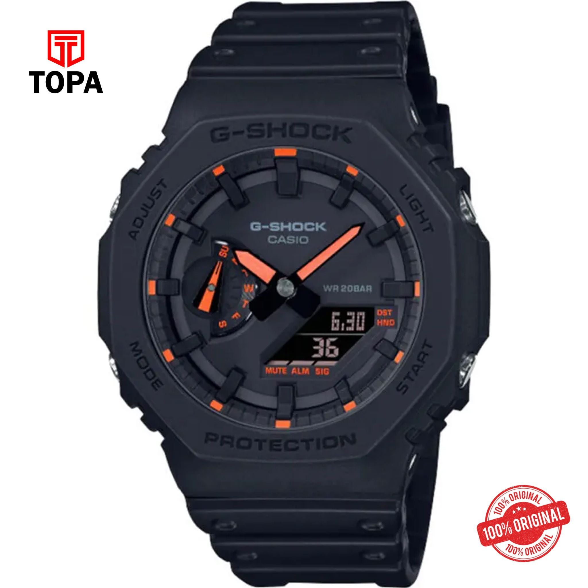 G-Shock GA-2100-1A4 Quartz Analog Men's Watch