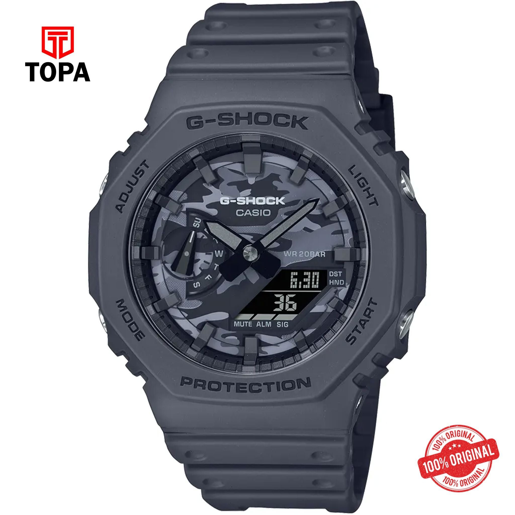 G-Shock GA-2100CA-8A Quartz Analog Men's Watch