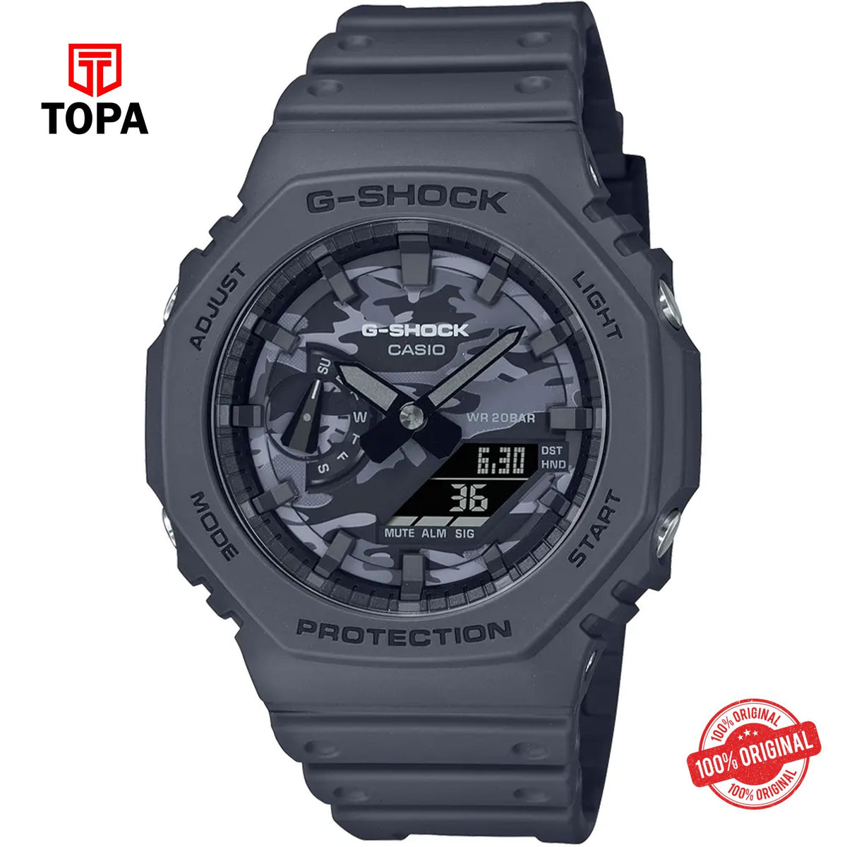G-Shock GA-2100CA-8A Quartz Analog Men's Watch