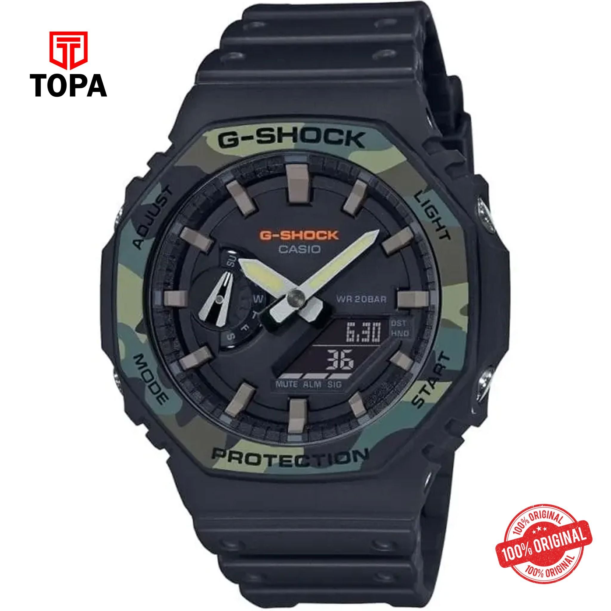 G-Shock GA-2100SU-1A Quartz Analog Men's Watch