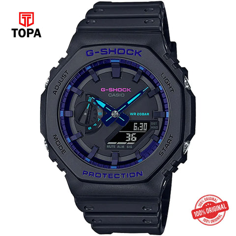 G-Shock GA-2100VB-1ADR Quartz Analog Men's Watch