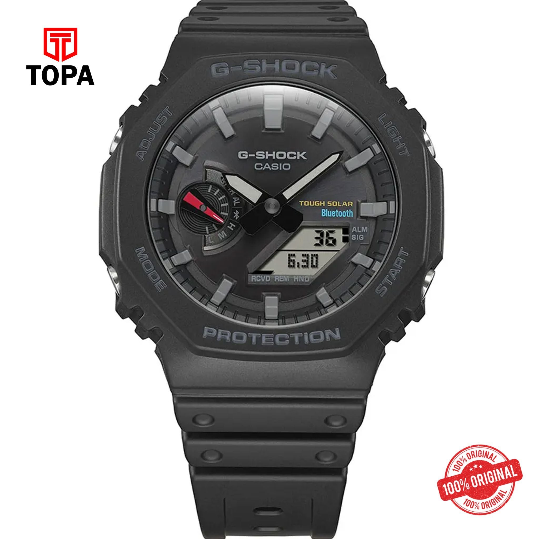 G-Shock GA-B2100-1A Solar Power Analog-Digital Men's Watch