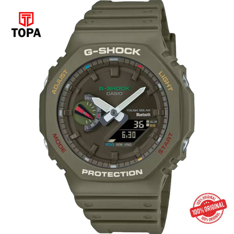 G-Shock GA-B2100FC-3ADR Solar Power Analog Men's Watch