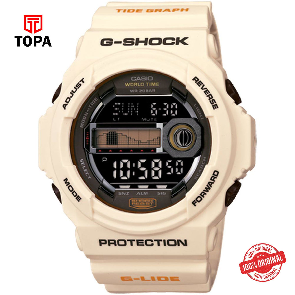 G-Shock GLX-150-7DR Quartz Digital Men's Watch