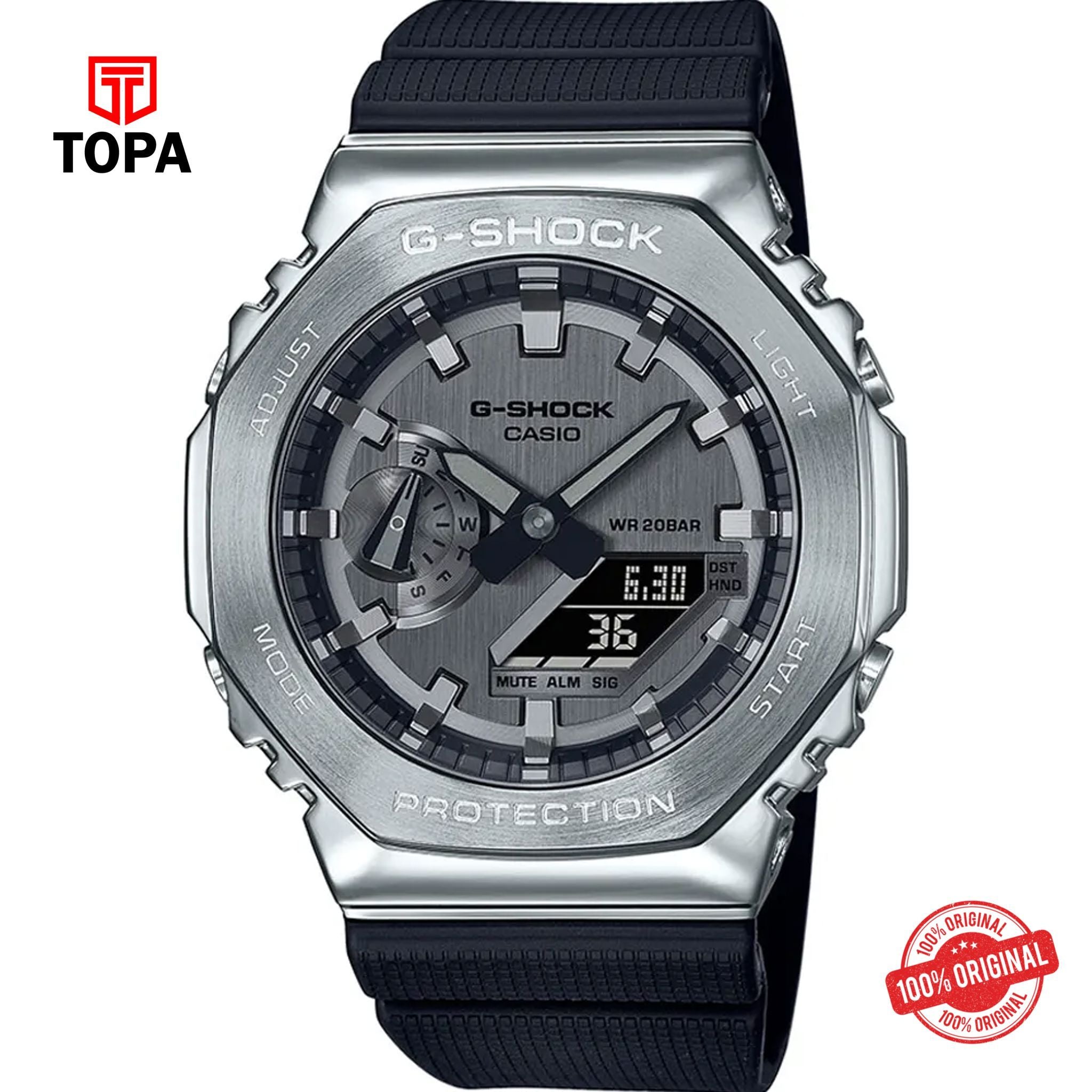 G-Shock GM-2100-1A Quartz Analog-Digital Men's Watch
