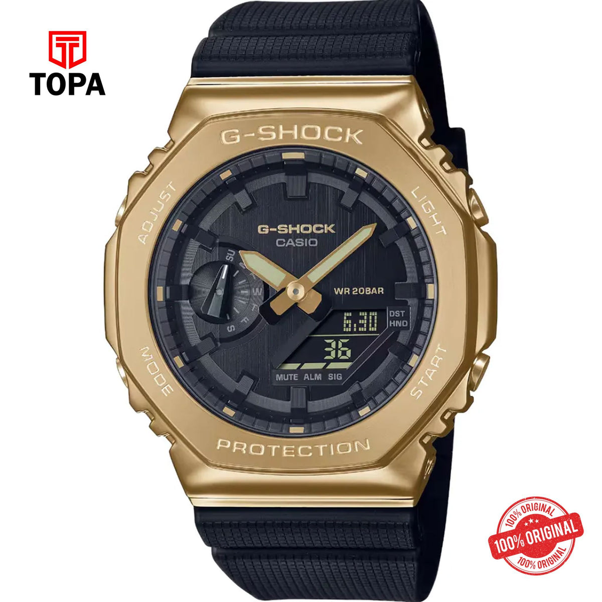 G-Shock GM-2100G-1A9 Quartz Analog-Digital Men's Watch