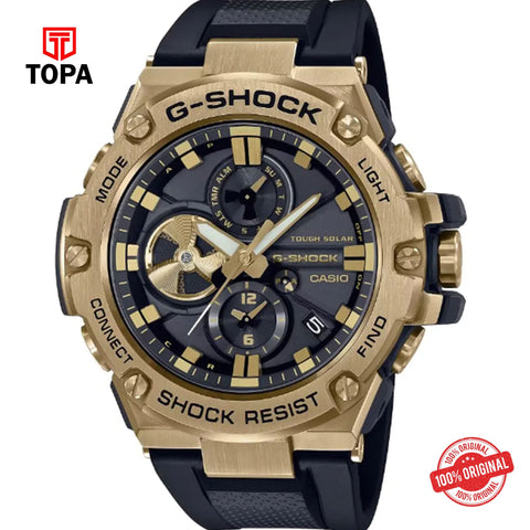 G-Shock GST-B100GB-1A9 Solar Power Analog Men's Watch