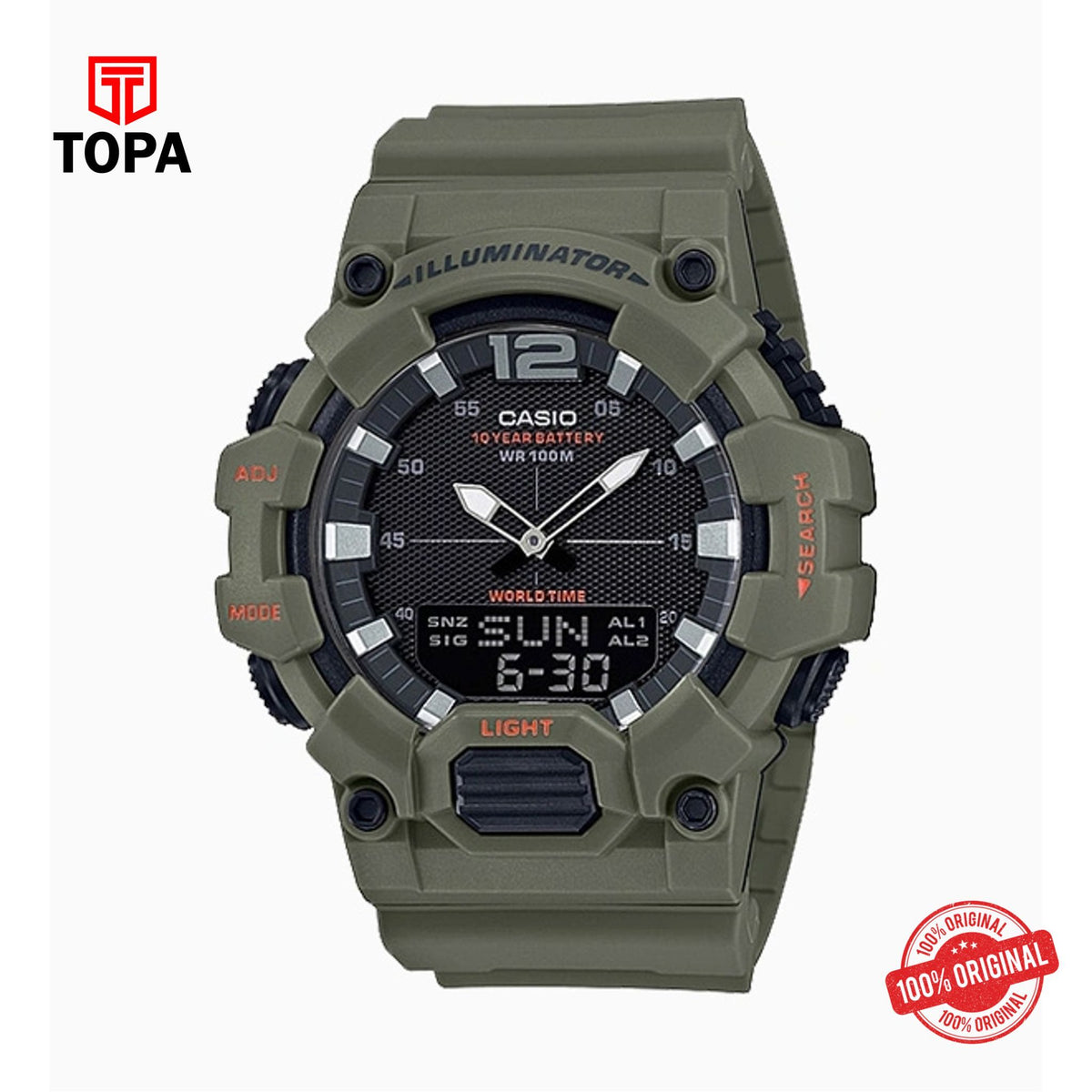 Casio HDC-700-3A2 Quartz Digital Men's Watch