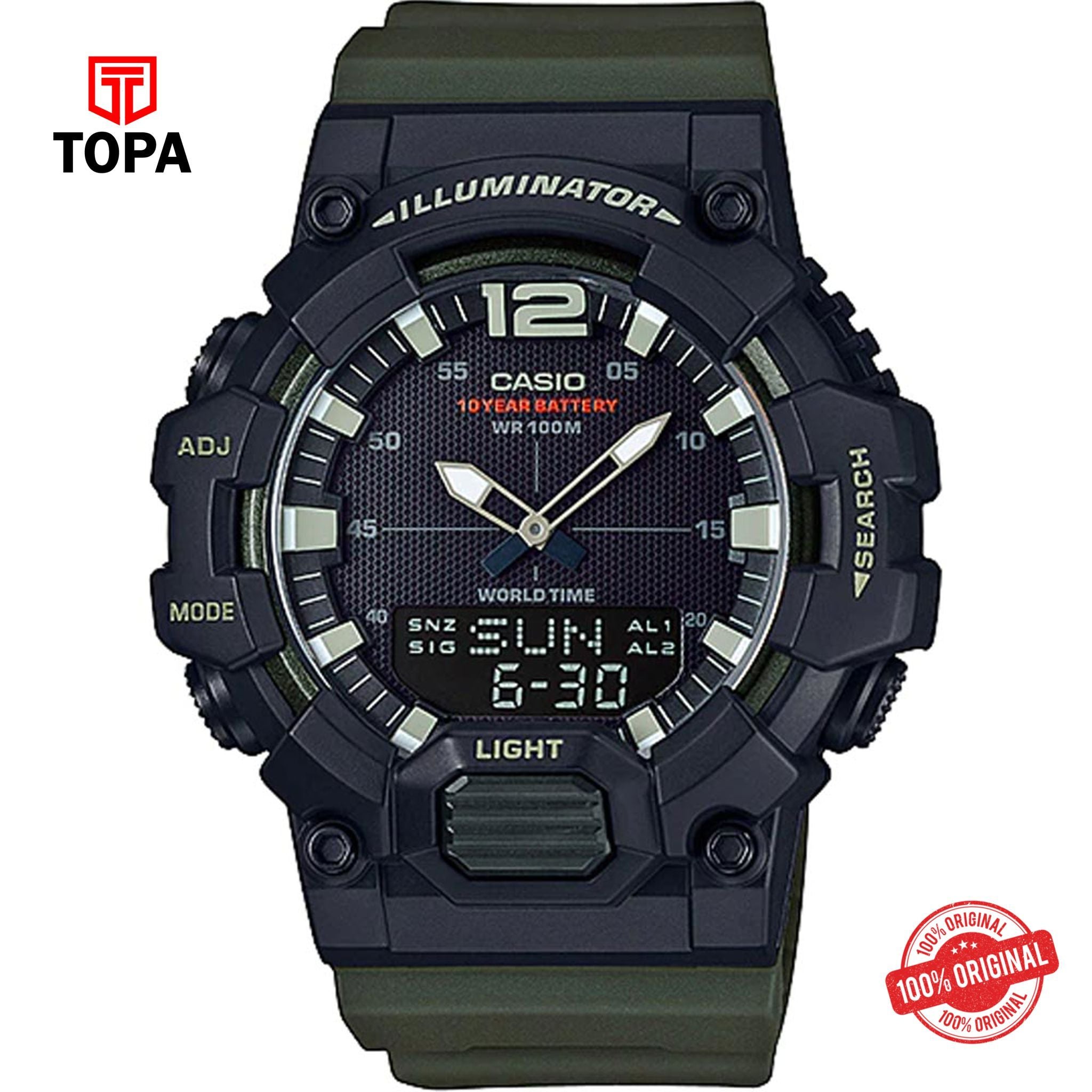Casio HDC-700-3AV Quartz Digital Men's Watch