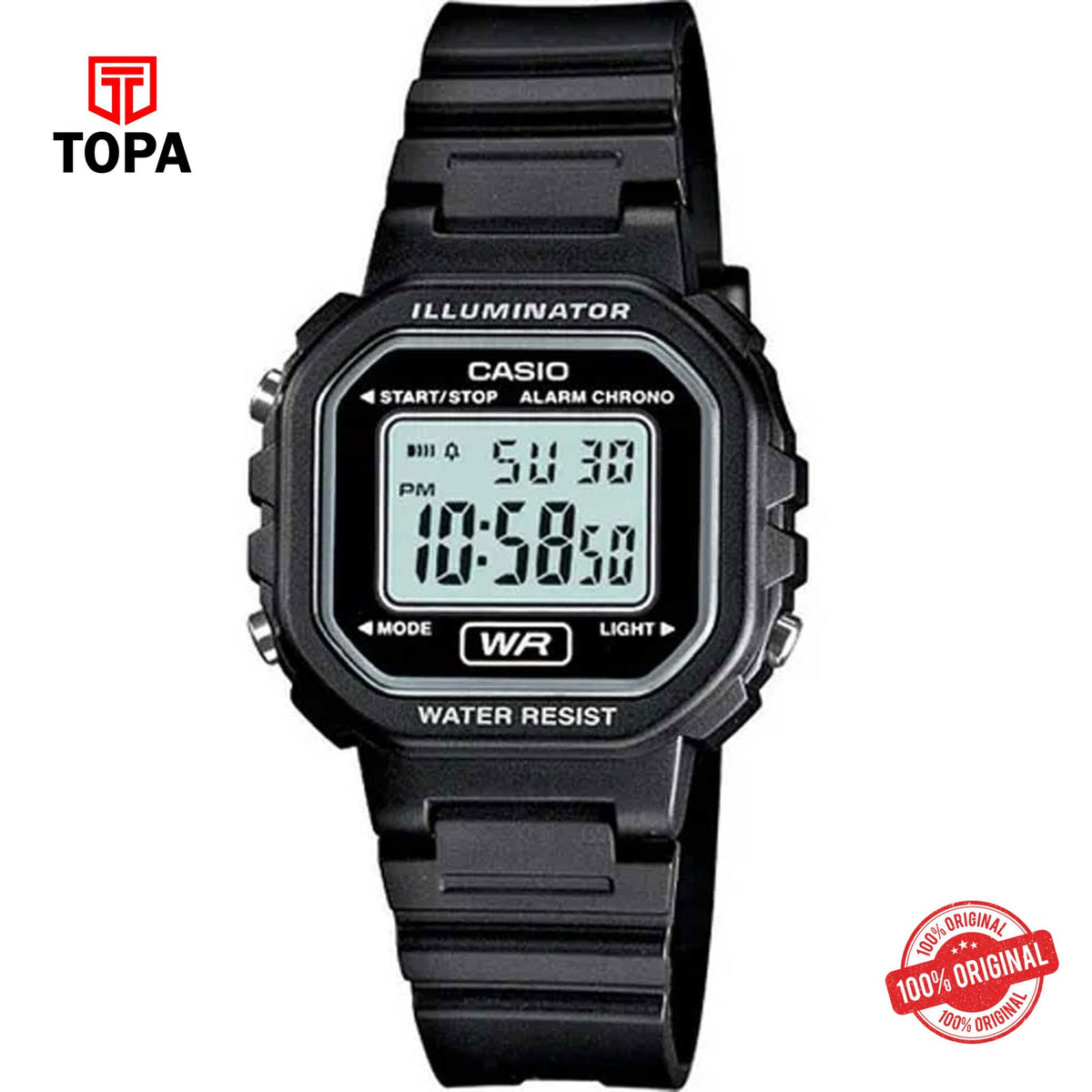 Casio LA-20WH-1A Quartz Digital Men's Watch