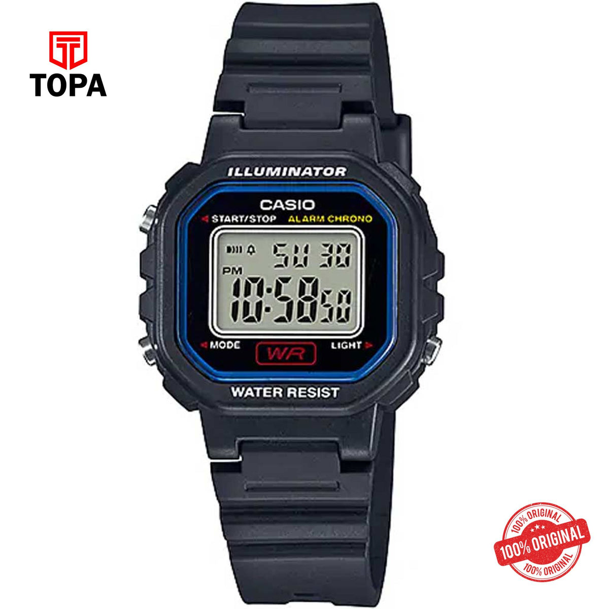 Casio LA-20WH-1C Quartz Digital Men's Watch