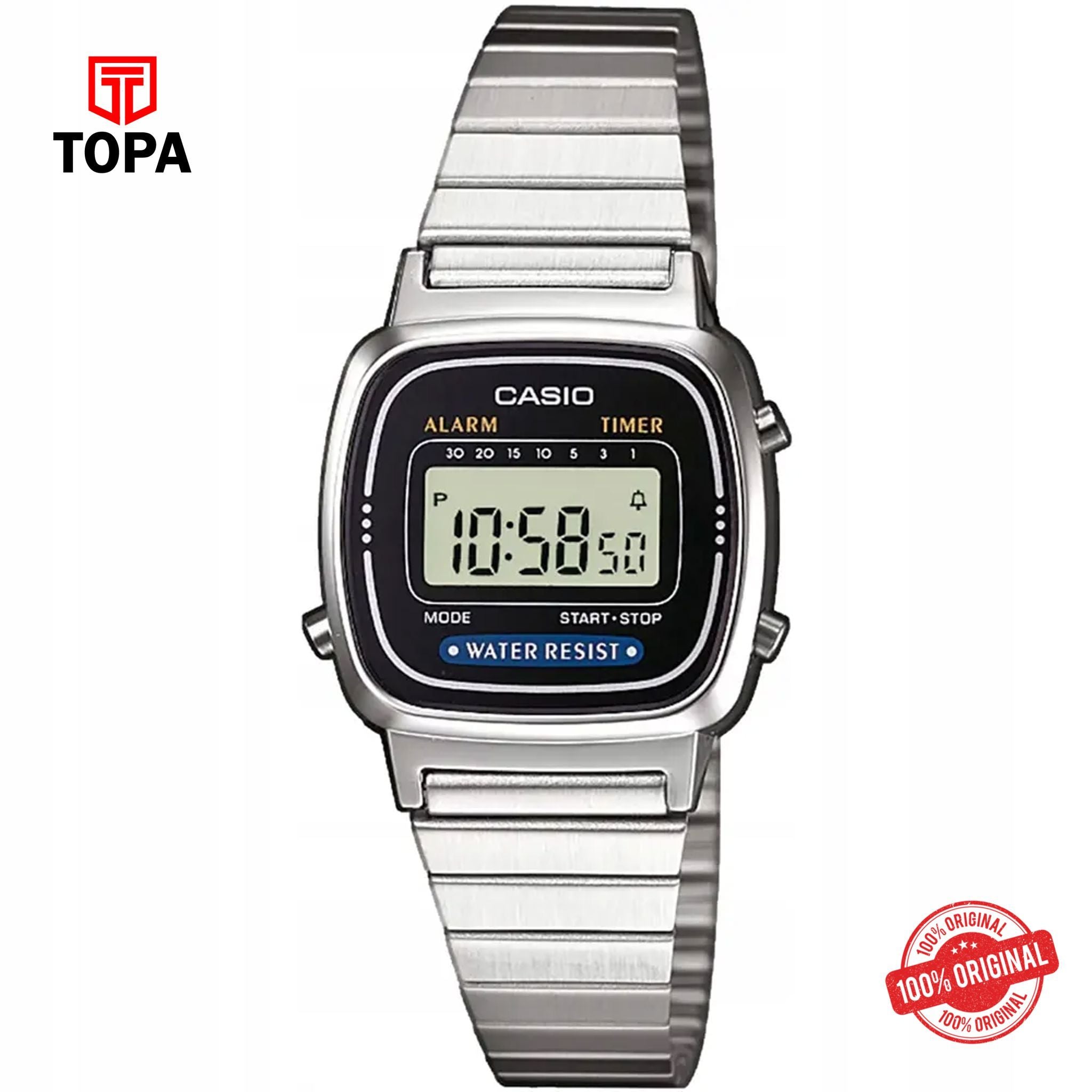 Casio LA-670WD-1D Quartz Digital Women's Watch