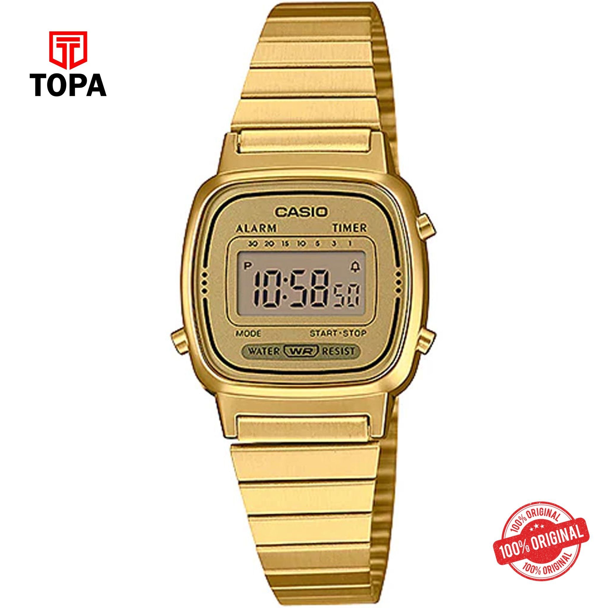 Casio LA-670WGA-9D Quartz Digital Women's Watch