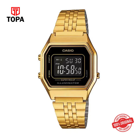 Casio LA-680WGA-1B Quartz Analog Women's Watch