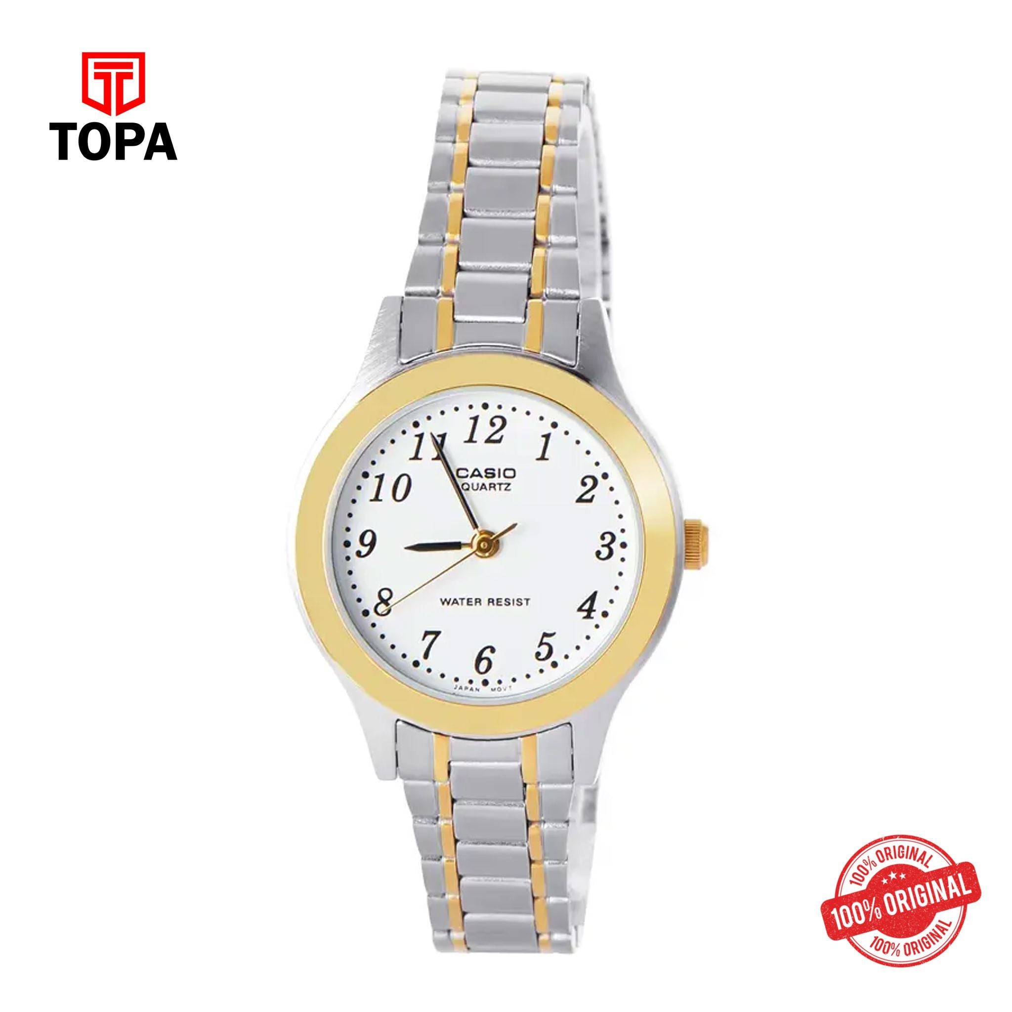 Casio LTP-1128G-7B Quartz Digital Women's Watch