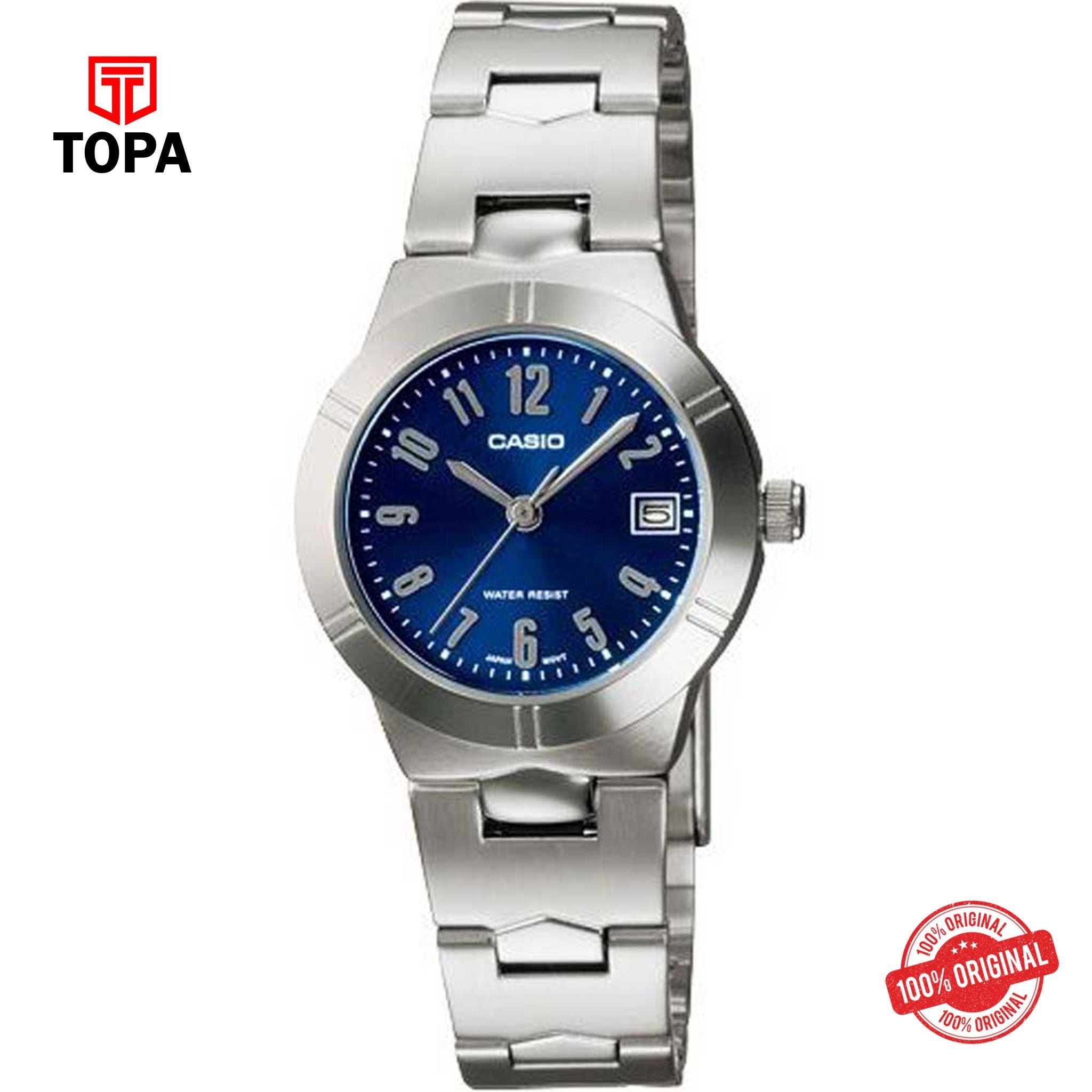 Casio LTP-1241D-2A2 Quartz Analog Women's Watch