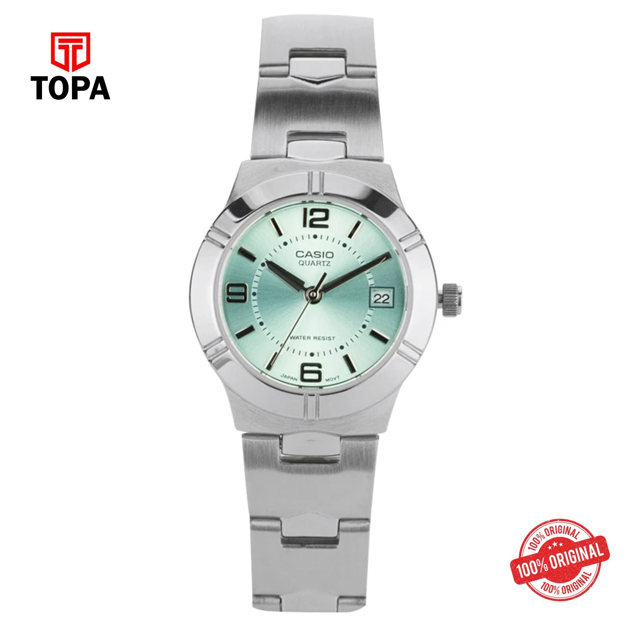 Casio LTP-1241D-3A Quartz Analog Women's Watch