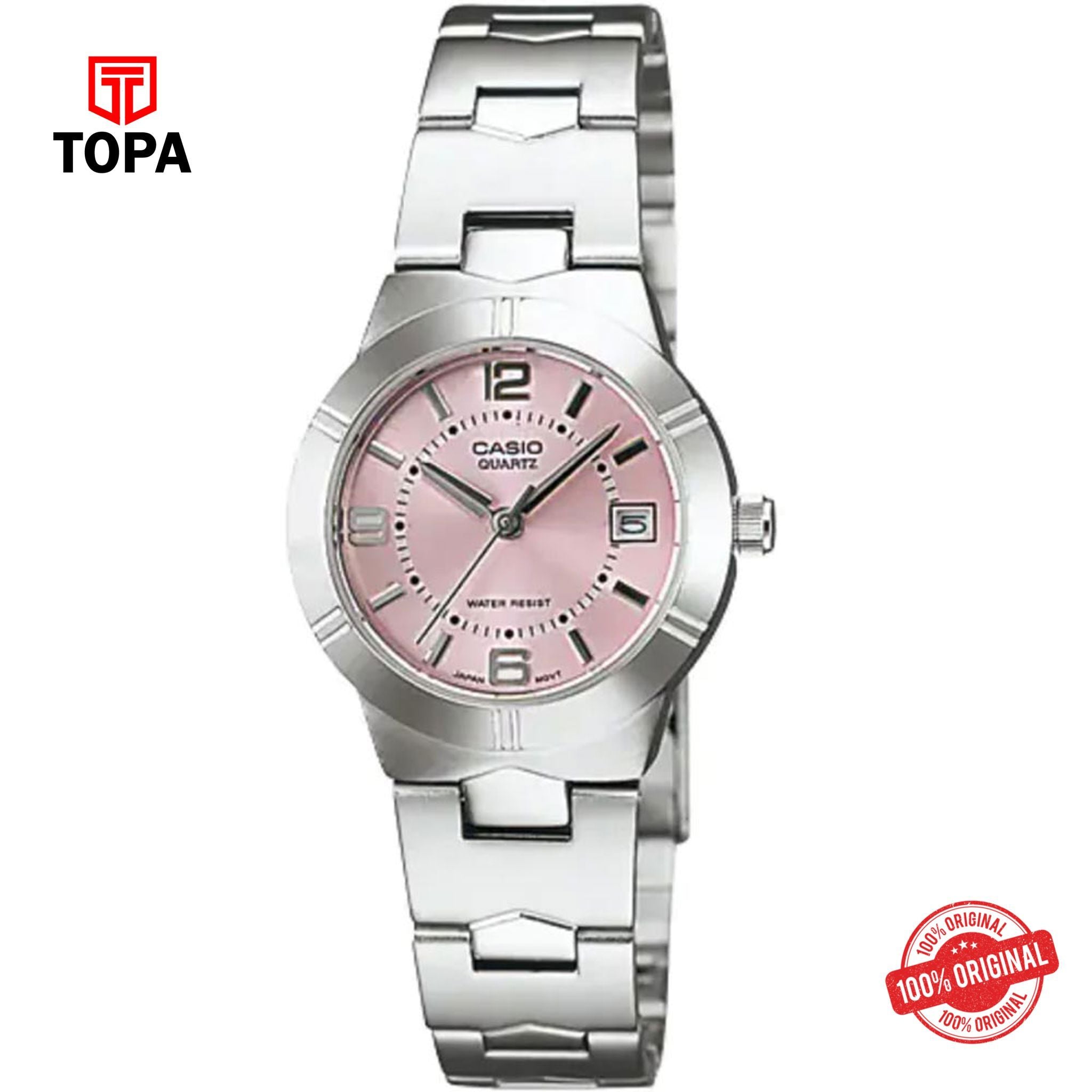 Casio LTP-1241D-4A Quartz Analog Women's Watch