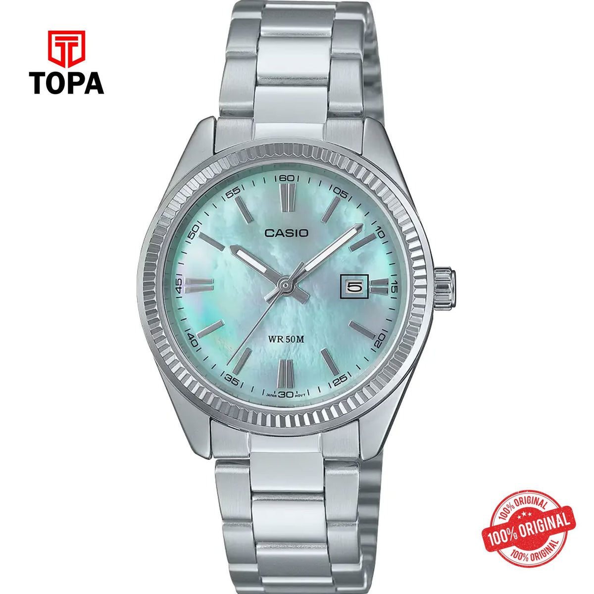 Casio LTP-1302DS-2A Quartz Analog Women's Watch