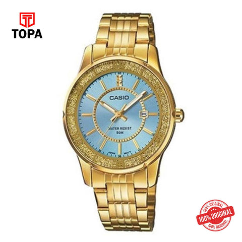 Casio LTP-1358G-2AV Quartz Analog Women's Watch