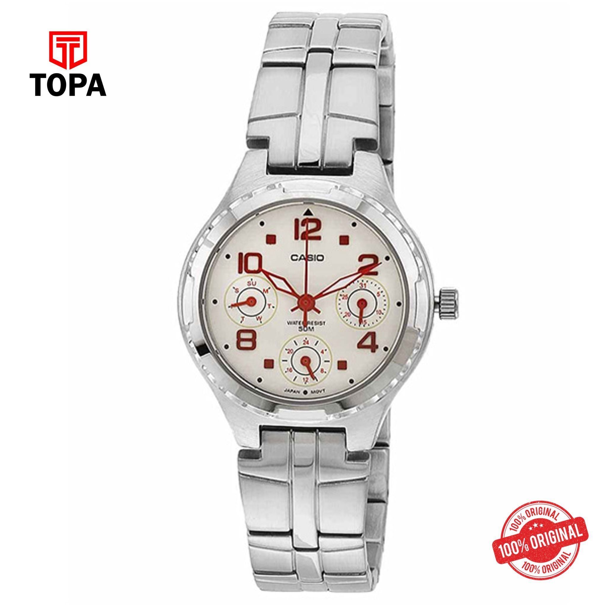 Casio LTP-2064A-7A2VDF Quartz Analog Women's Watch