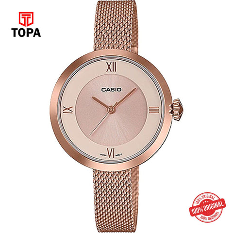 Casio LTP-E154MPG-4A Quartz Analog Women's Watch