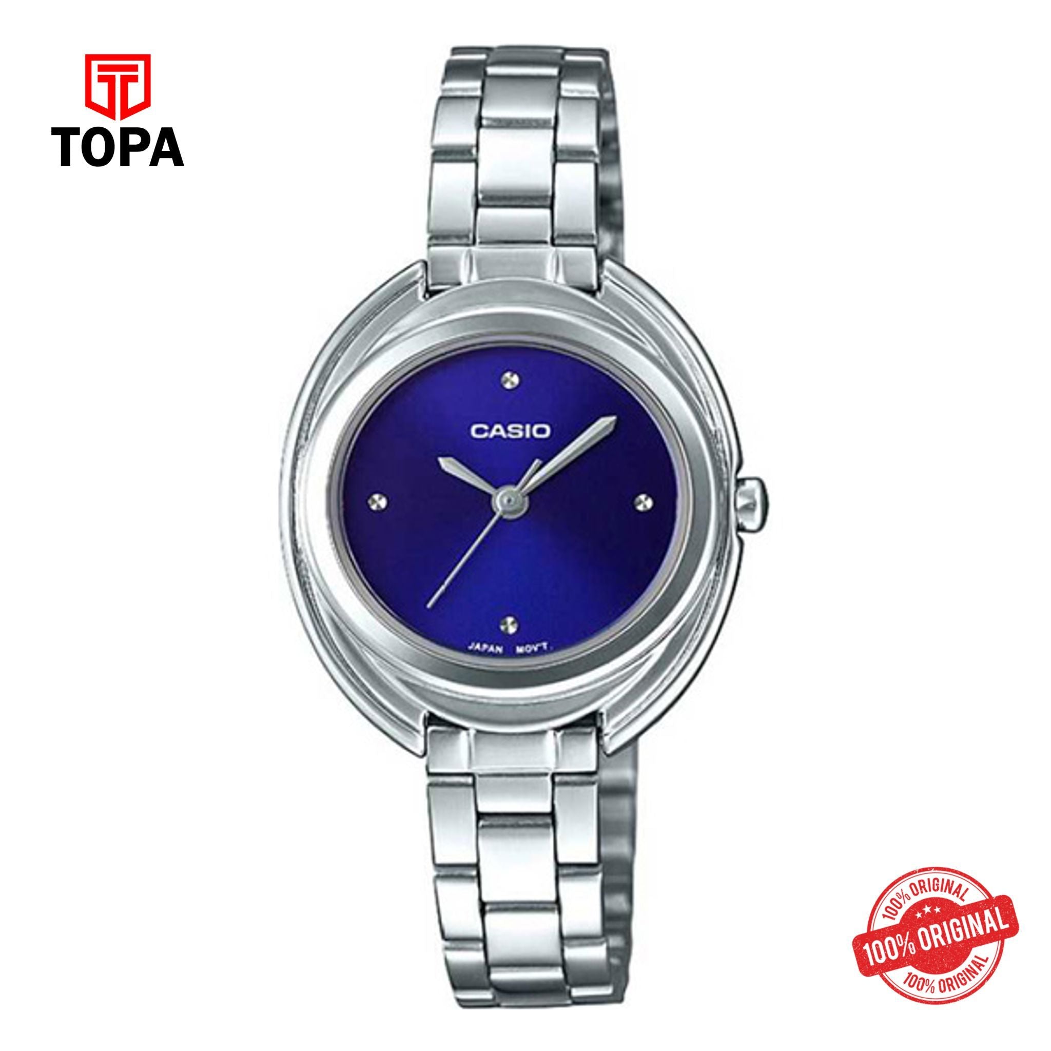 Casio LTP-E166D-2CDF Quartz Analog Women's Watch