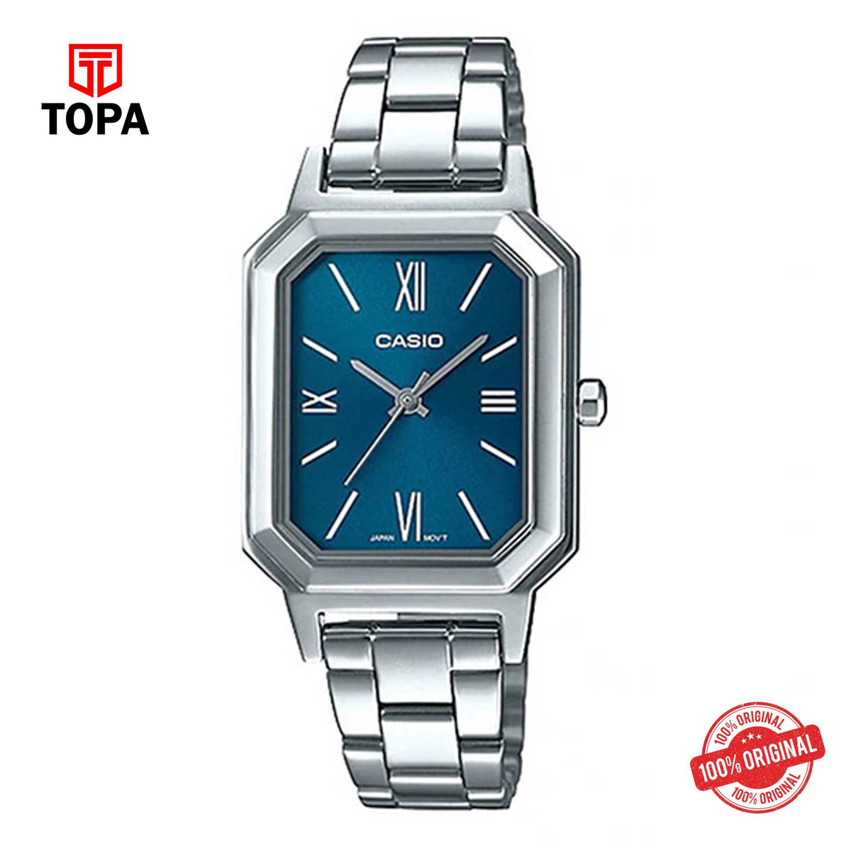 Casio LTP-E168D-2BDF Quartz Analog Women's Watch