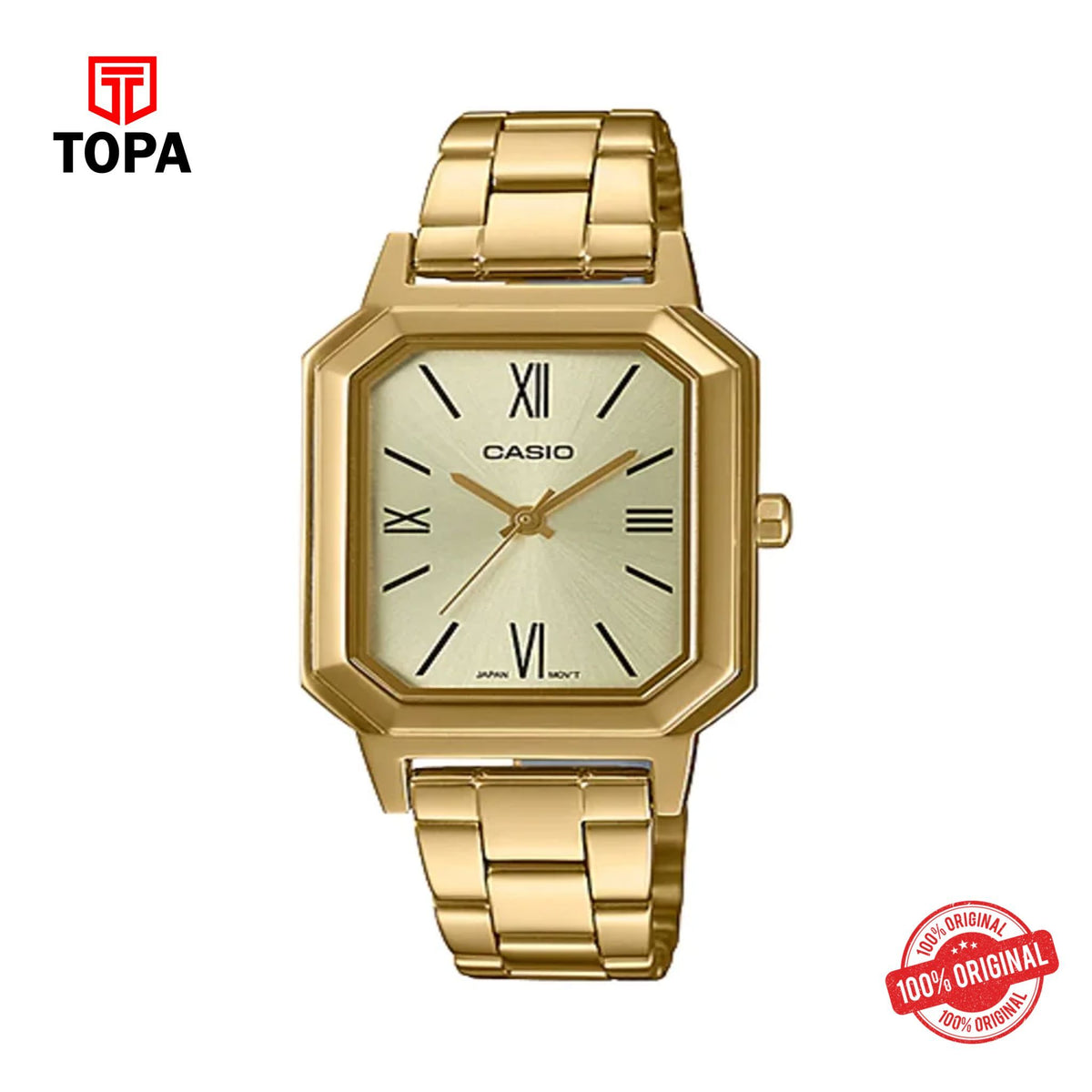 Casio LTP-E168G-9B Quartz Digital Women's Watch