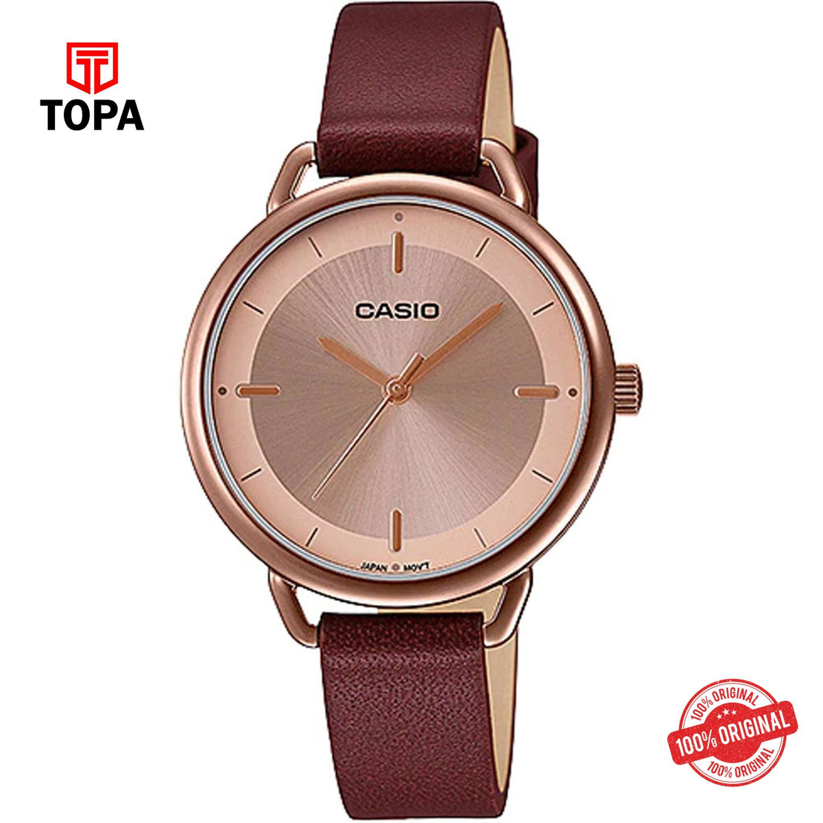 Casio LTP-E413RL-5A Quartz Analog Women's Watch
