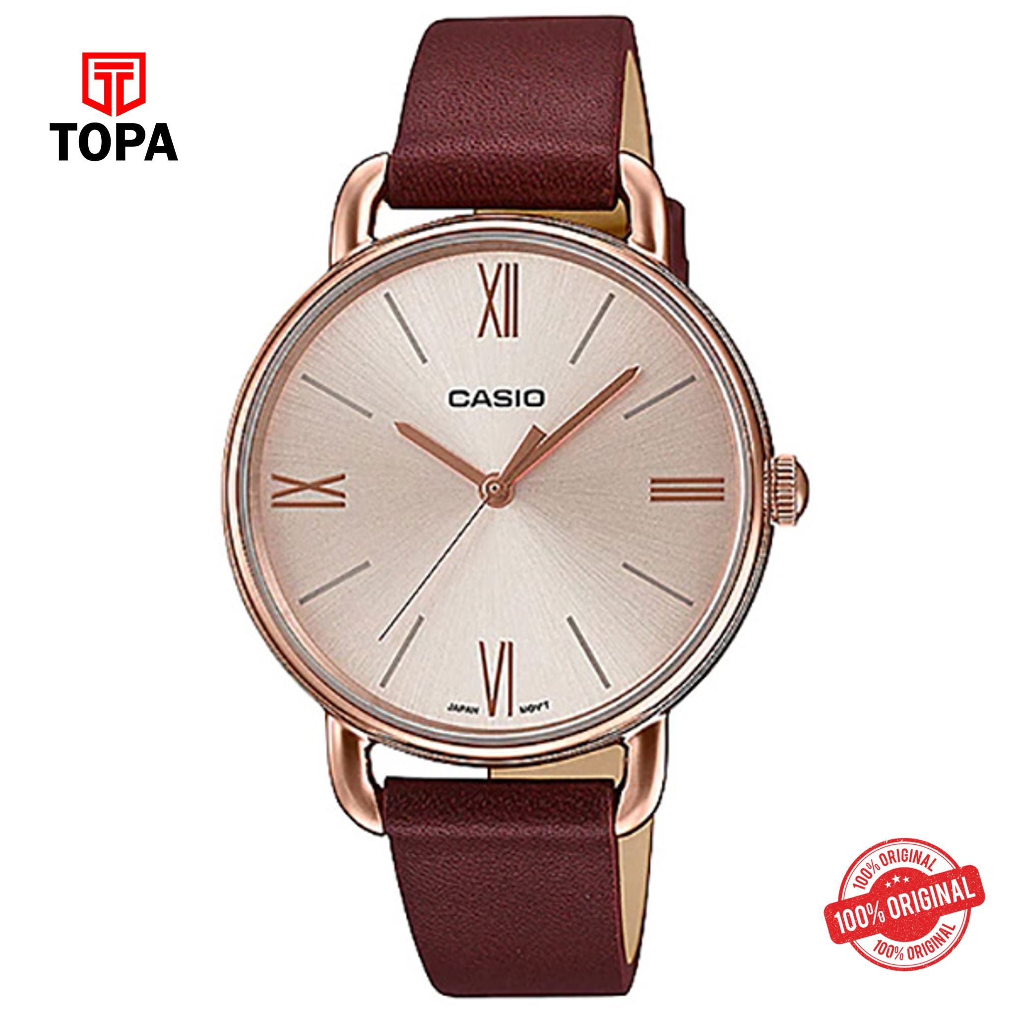 Casio LTP-E414PL-5A Quartz Analog Women's Watch