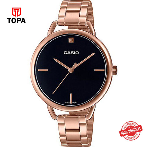 Casio LTP-E415PG-1C Quartz Analog Women's Watch