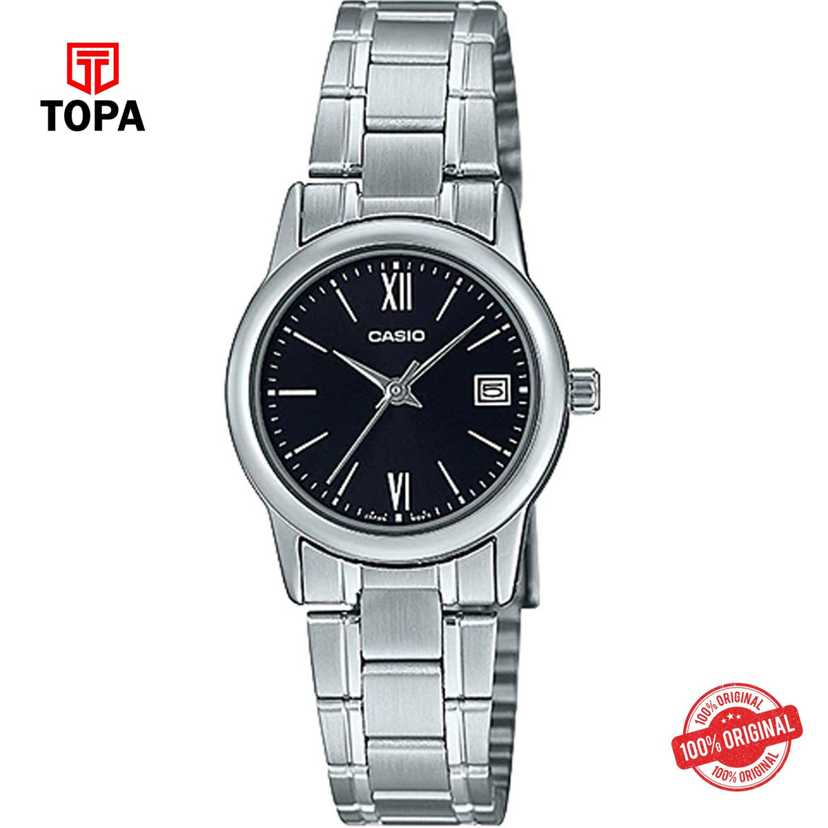 Casio LTP-V002D-1B3 Quartz Analog Women's Watch
