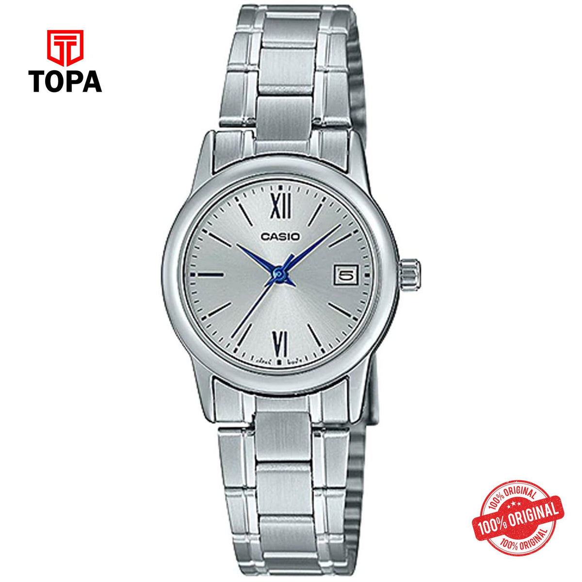 Casio LTP-V002D-7B3 Quartz Analog Women's Watch